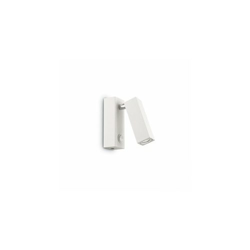 Бра, настінний світильник Ideal Lux Page Ap1 Square Bianco