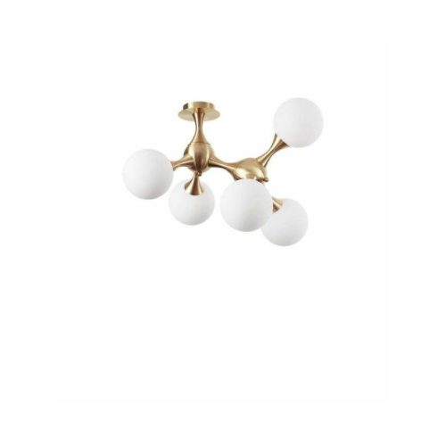 Люстра Ideal Lux Nodi PL5 Ottone Satinato