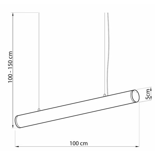 Підвісний світильник, люстра Imperium Light Lightsaber LED 2x12W 4000K Lm IP20 - Зображення 3