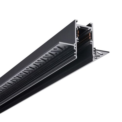 Магнітний шинопровід врізний Nowodvorski LVM Recessed Track 2m IP20 Bl - Зображення 1