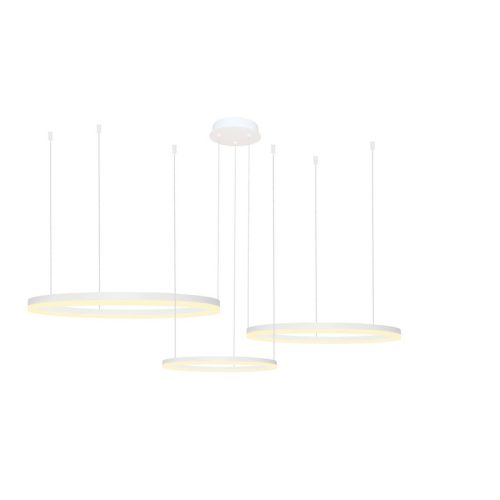 Люстра Azzardo Halo Led 3x60W 3000K-6000K 9540Lm IP20
