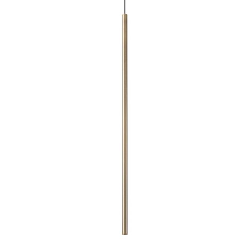 Підвісний світильник, люстра Ideal Lux -IDEAL LUX Filo Led 1x3.5W 3000K 160Lm IP20 Золотий