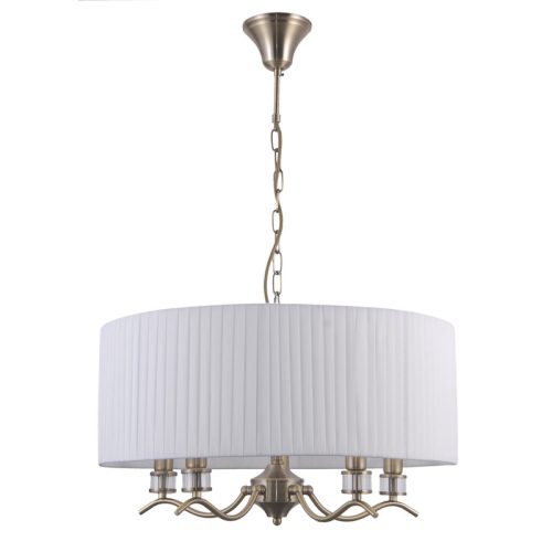 Люстра Italux Ferlena E14 5x40W IP20 Біла