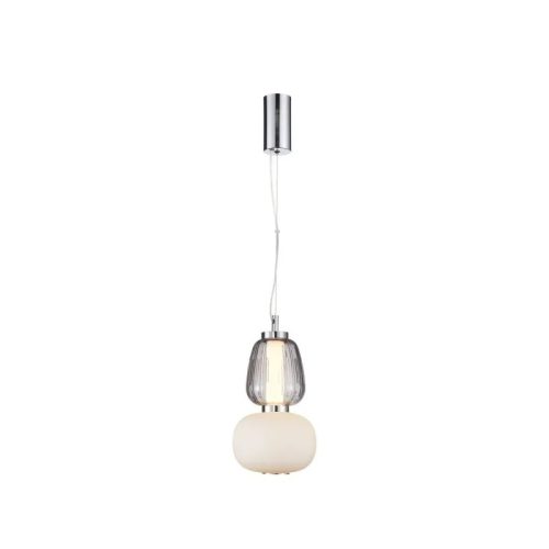 Підвісний світильник, люстра Italux Eris Led 1x18W 3000K 2235Lm IP20 Хром