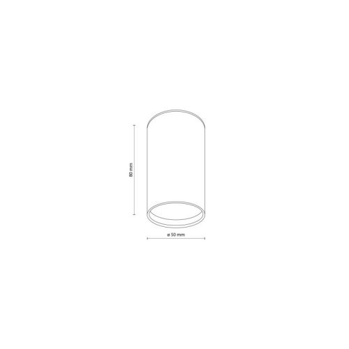 Точковий світильник TK Lighting Top GU10 1x10W IP20 Bk - Зображення 3