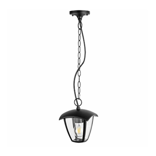 Вуличний світильник Goldlux Igma E27 1x12W IP44 BK